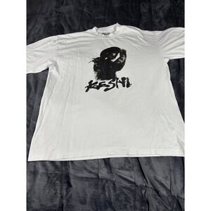 Keshi‎ Requiem 24/25 World Tour Graphic T-Shirt Mens Large White Concert Merch